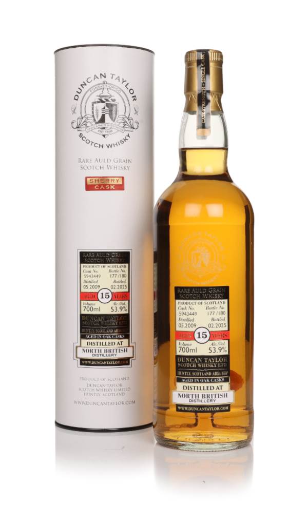 North British 15 Year Old 2009 (cask 5943449) - Rare Auld (Duncan Taylor) product image