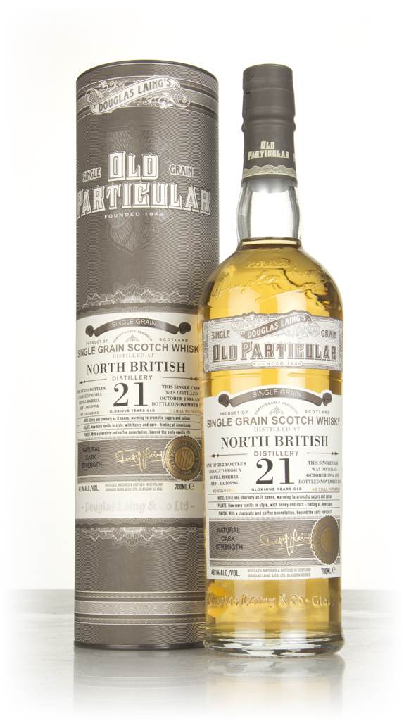North British 21 Year Old 1994 (cask 10996) - Old Particular (Douglas Laing) product image