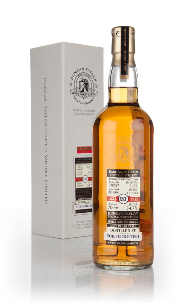 North British 23 Year Old 1991 (cask 598037) - Rare Auld Grain (Duncan Taylor) product image