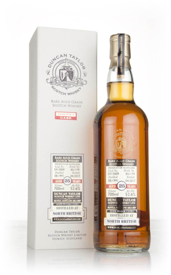North British 25 Year Old 1991 (cask 5913009) - Rare Auld (Duncan Taylor) product image