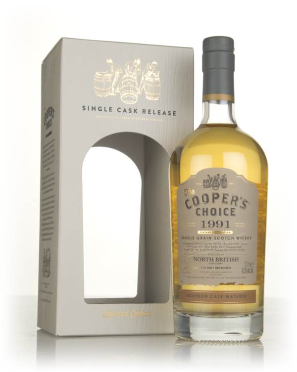 North British 26 Year Old 1991 (cask 304) - The Cooper's Choice (The Vintage Malt Whisky Co.) product image