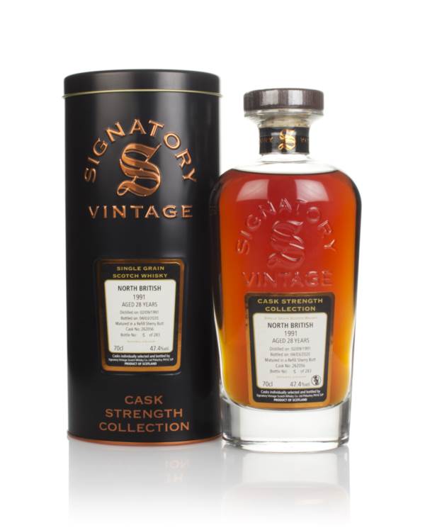 North British 28 Year Old 1991 (cask 262056) - Cask Strength Collection (Signatory) product image