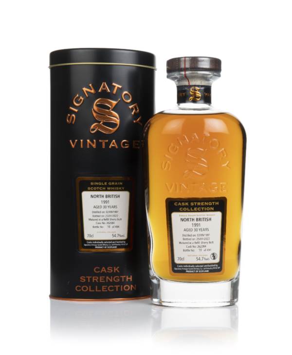 North British 30 Year Old 1991 (cask 262084) - Cask Strength Collection (Signatory) product image