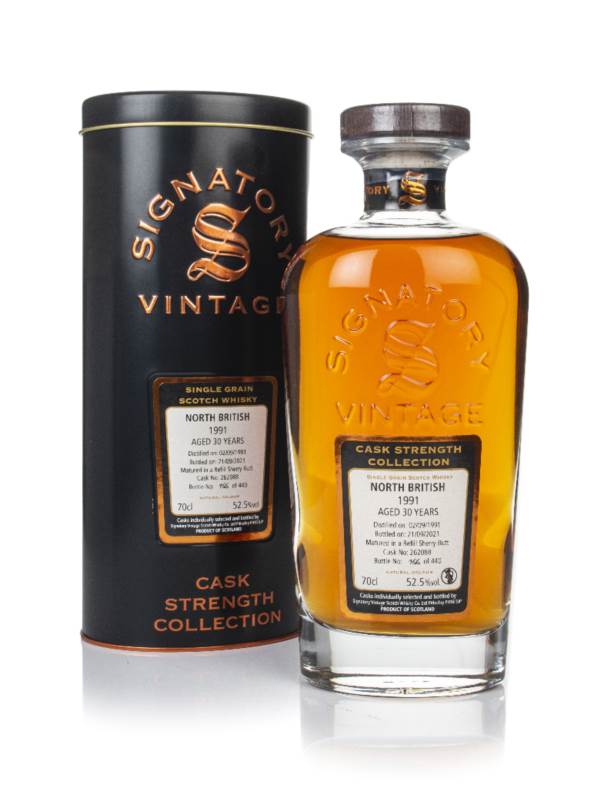 North British 30 Year Old 1991 (cask 262088) - Cask Strength Collection (Signatory) product image
