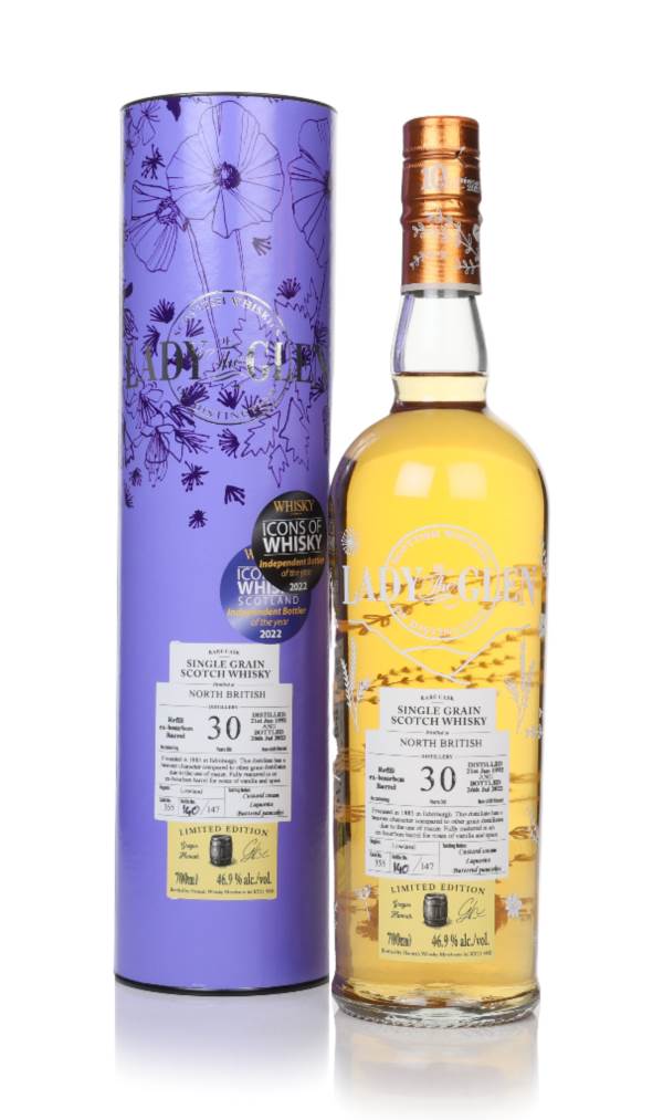 North British 30 Year Old 1992 (cask 355) - Lady of the Glen (Hannah Whisky Merchants) product image