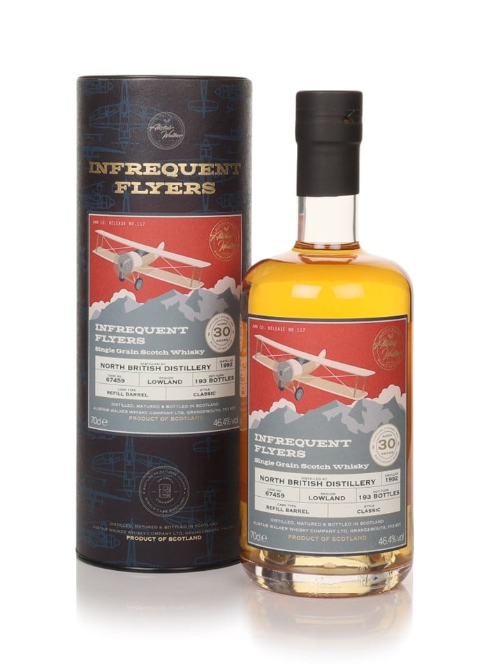 North British 30 Year Old 1992 (cask 67459) - Infrequent Flyers (Alistair Walker)