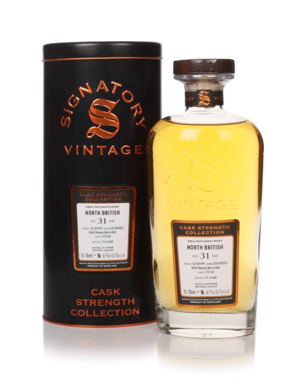 North British 31 Year Old 1991 (cask 272163) - Cask Strength Collection (Signatory) product image