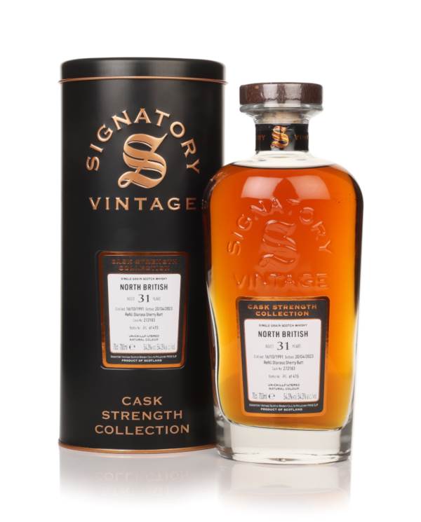 North British 31 Year Old 1991 (cask 272183) - Cask Strength Collection (Signatory) product image