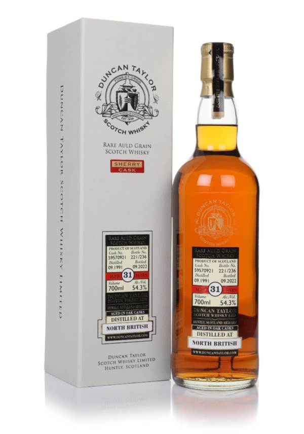 North British 31 Year Old 1991 (cask 59570921) - Rare Auld (Duncan Taylor) product image