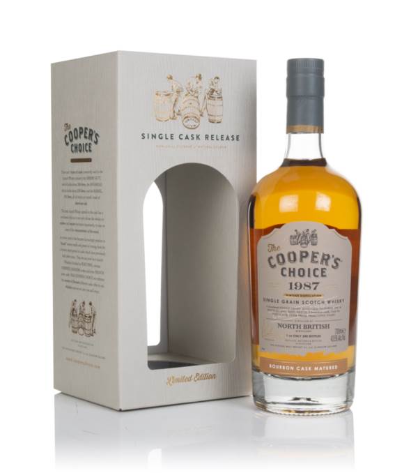 North British 33 Year Old 1987 (cask 238570) - The Cooper's Choice (The Vintage Malt Whisky Co.) product image