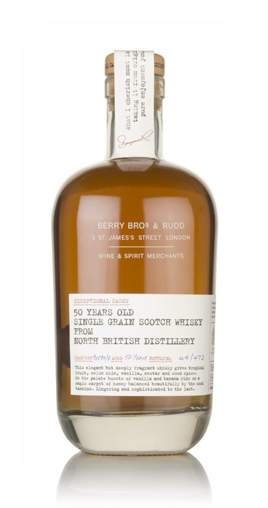 North British 50 Year Old (casks 90592 and 90593) - Exceptional Casks (Berry Bros. & Rudd)