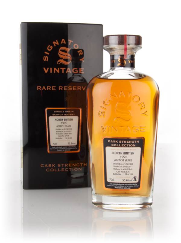 North British 51 Year Old 1959 (cask 67876) - Cask Strength Collection Rare Reserve (Signatory) product image