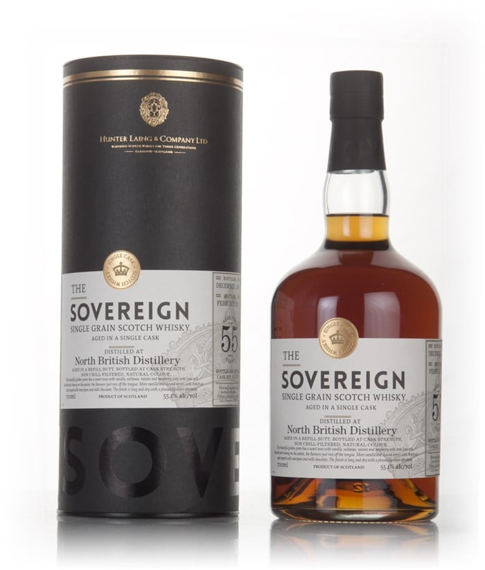 North British 55 Year Old 1961 (cask 13328) - The Sovereign (Hunter Laing)