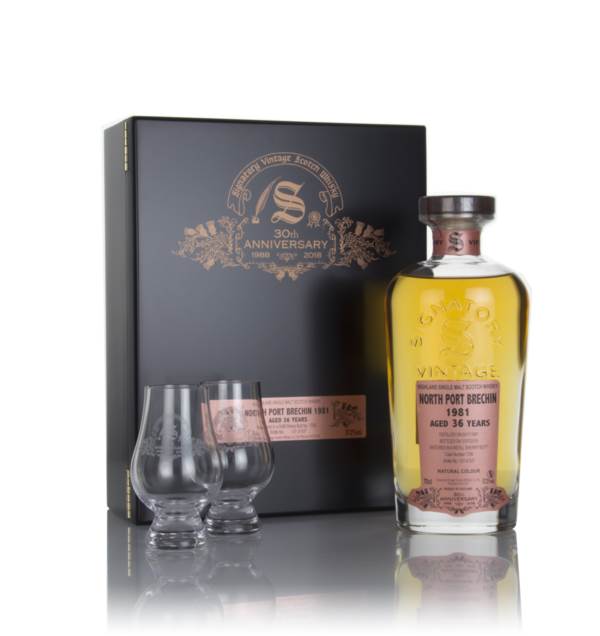 North Port Brechin 36 Year Old 1981 (cask 1708) - 30th Anniversary Gift Box (Signatory) product image