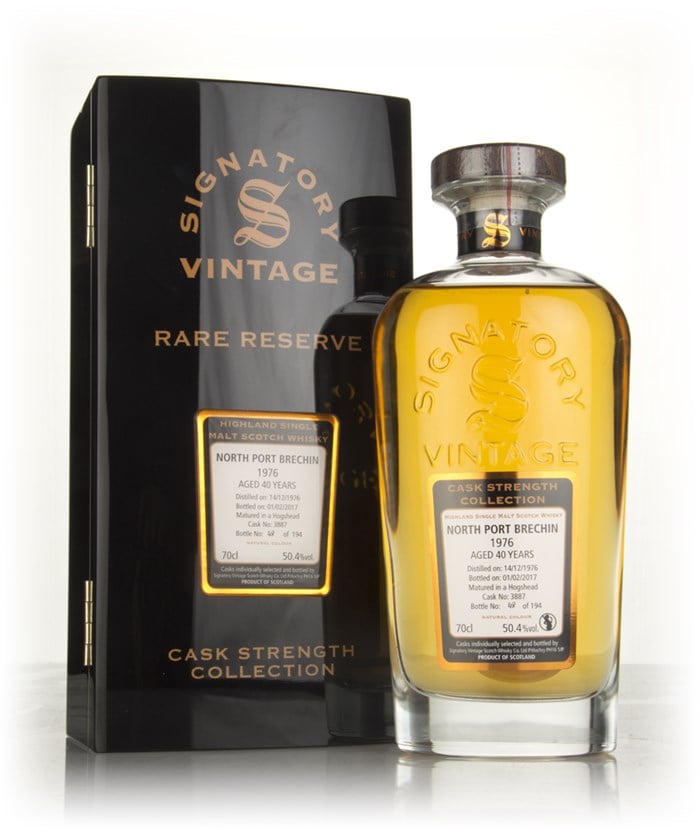 North Port Brechin 40 Year Old 1976 (cask 3887) - Cask Strength Collection Rare Reserve (Signatory)