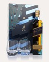 Johnnie Walker Blue Label Gift Set with 2x Crystal Glasses