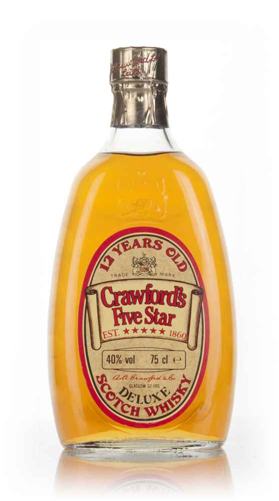Crawford's Five Star 12 Year Old - 1970s