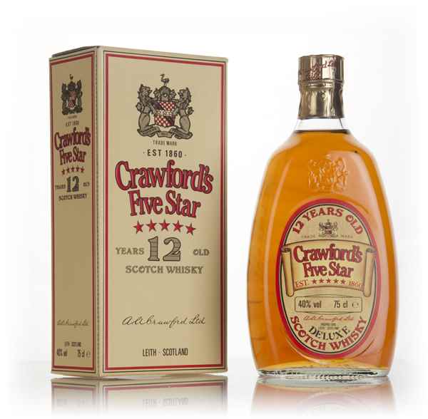 Crawford's Five Star 12 Year Old - 1980s