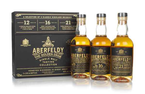 Aberfeldy The Golden Dram Tasting Collection (3 x 20cl)
