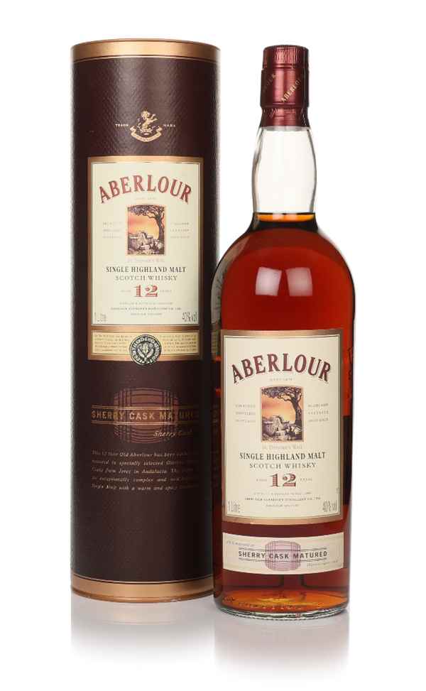 Aberlour 14 Scotch Whisky 100 cl. - Alc. 40% Vol. In gift box.
