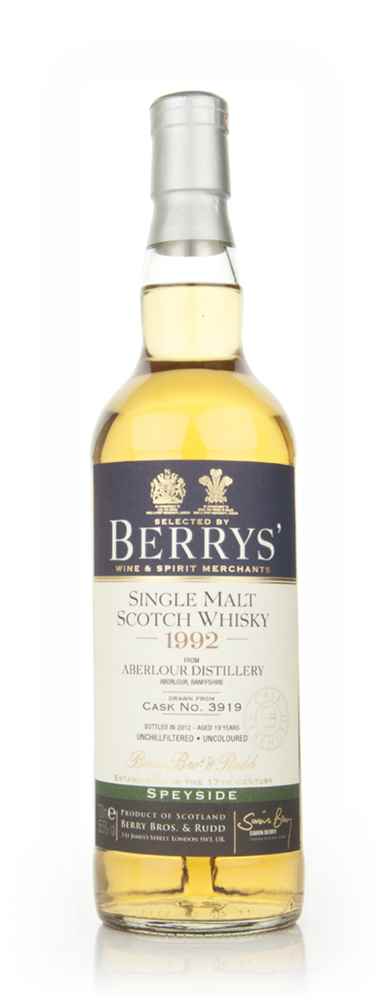 Aberlour 19 Year Old 1992 (Berry Bros. & Rudd)