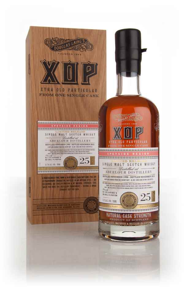 Aberlour 25 Year Old 1990 (cask 10953) - Xtra Old Particular (Douglas Laing)