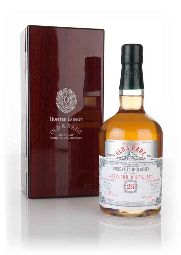 Aberlour 25 Year Old 1990 - Old & Rare Platinum (Hunter Laing)