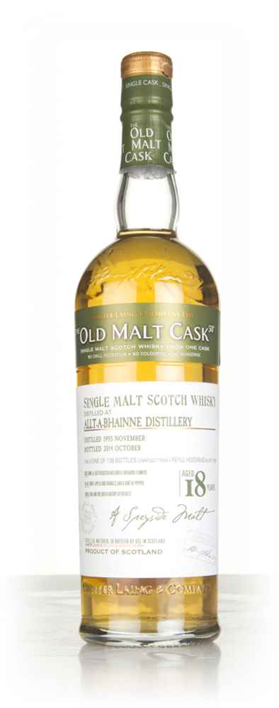 Allt-á-Bhainne 18 Year Old 1995 (cask 10198) - Old Malt Cask (Hunter Laing)