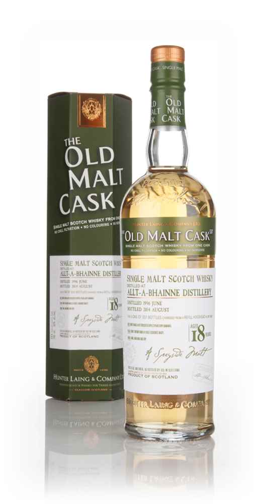 Allt-à-Bhainne 18 Year Old 1996 (cask 10825) - Old Malt Cask (Hunter Laing)