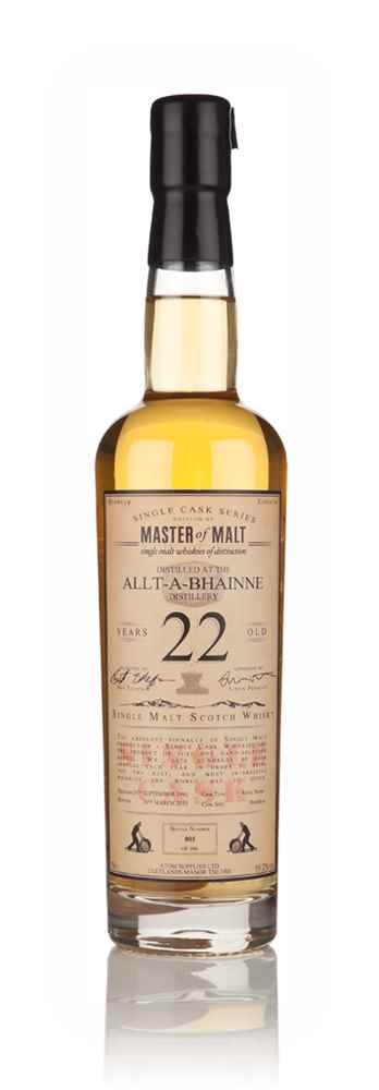 Allt-á-Bhainne 22 Year Old 1992 - Single Cask (Master of Malt)