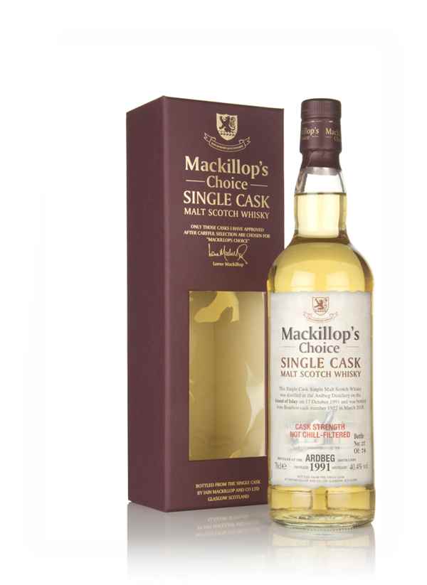 Ardbeg 26 Year Old 1991 (cask 1922) - Mackillop's Choice
