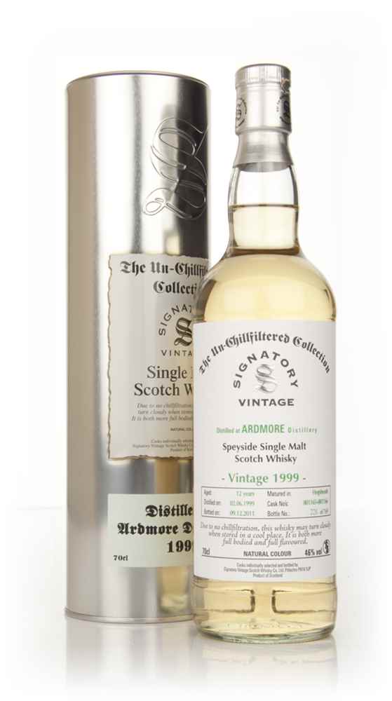 Ardmore 12 Year Old 1999 - Un-Chillfiltered (Signatory)