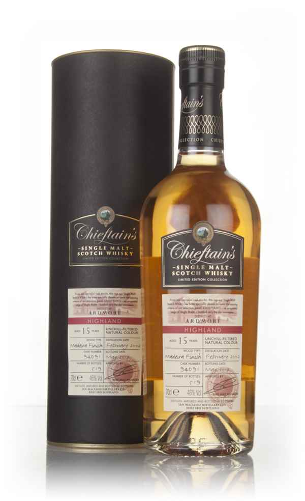 Ardmore 15 Year Old 2002 (cask 94091) - Chieftain's (Ian Macleod)