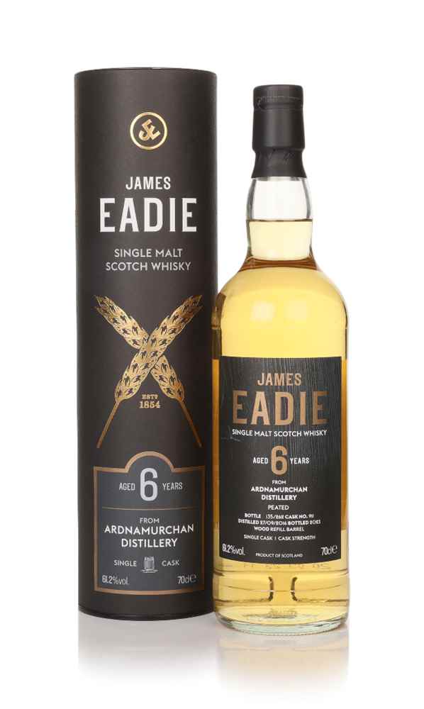 Ardnamurchan 6 Year Old 2016 (cask 911) - James Eadie