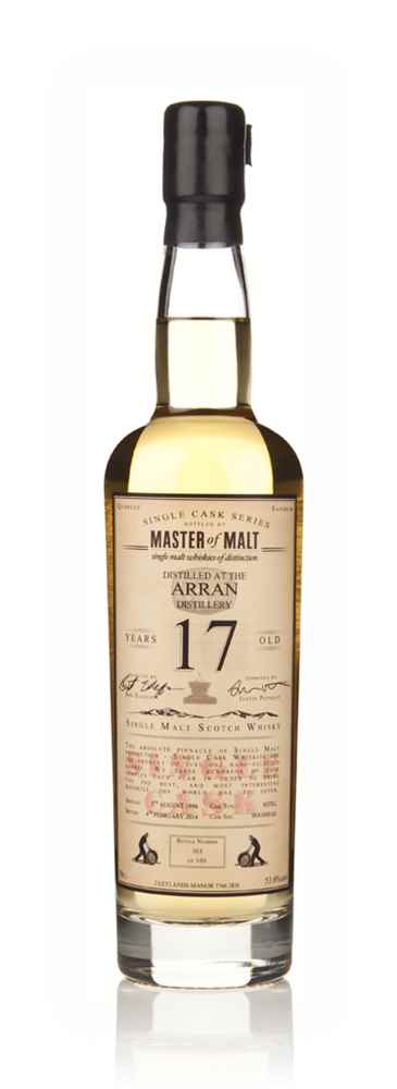 Arran 17 Year Old 1996 - Single Cask (Master of Malt)