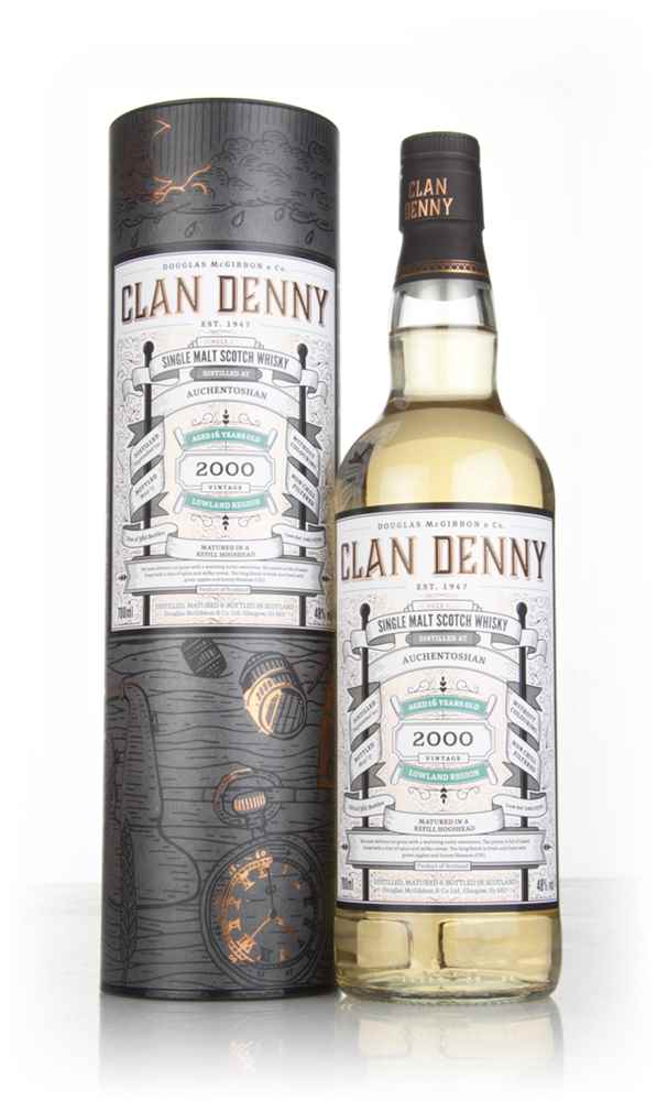 Auchentoshan 16 Year Old 2000 (cask 11750) - Clan Denny (Douglas Laing)