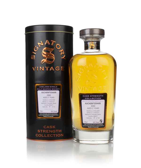 Auchentoshan 21 Year Old 2000 (cask 800027) - Cask Strength Collection (Signatory)