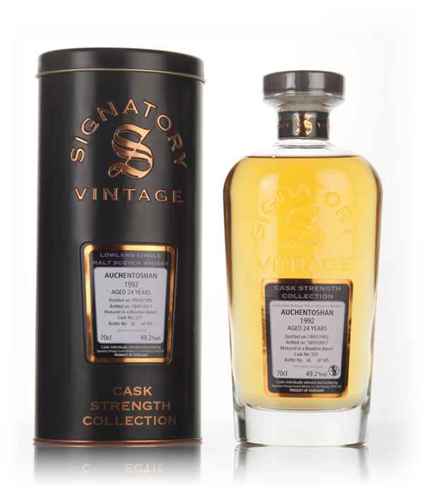 Auchentoshan 24 Year Old 1992 (cask 537) - Cask Strength Collection (Signatory)