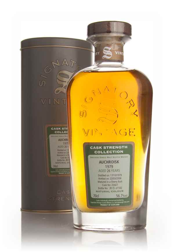 Auchroisk 26 Year Old 1979 - Cask Strength Collection (Signatory)