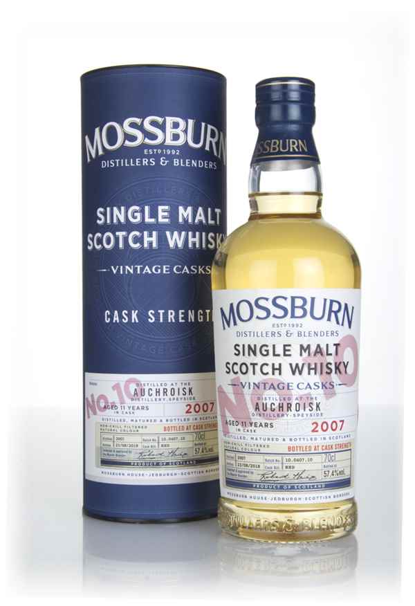 Auchroisk 11 Year Old 2007 - Cask Strength (Mossburn)