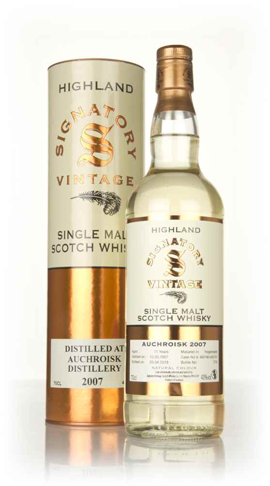 Auchroisk 11 Year Old 2007 (casks 803196 & 803197) - Signatory