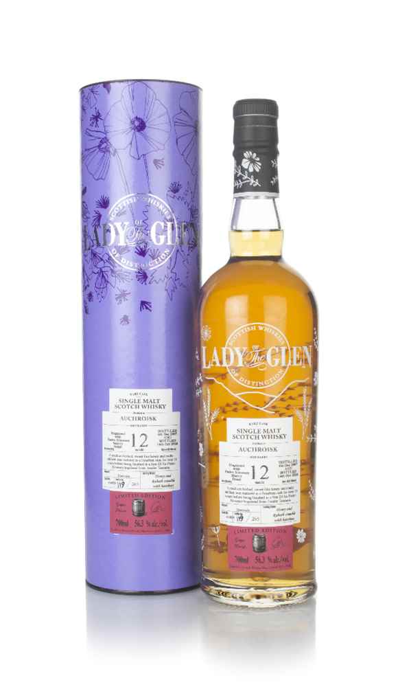 Auchroisk 12 Year Old 2007 (cask 816839) - Lady of the Glen (Hannah Whisky Merchants)