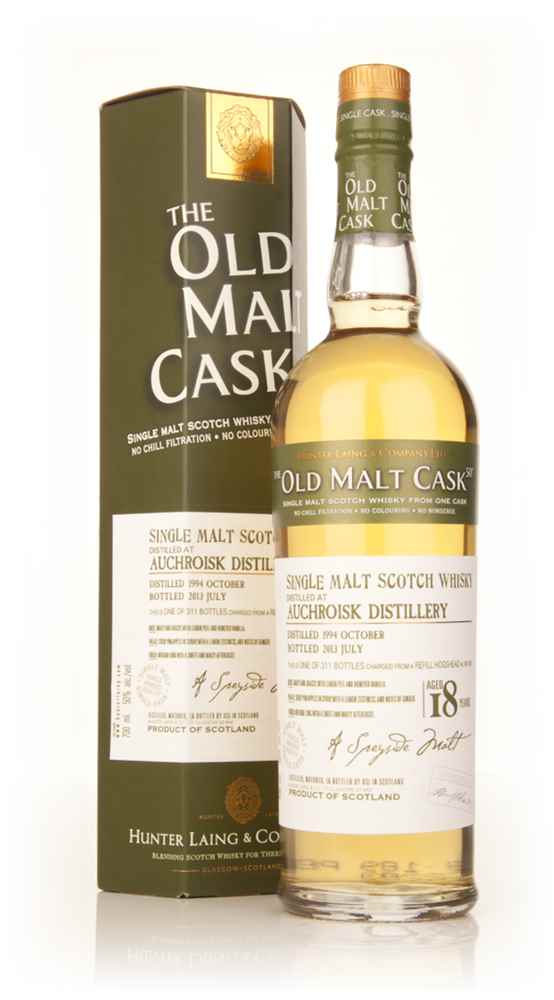 Auchroisk 18 Year Old 1994 (cask 9877) - Old Malt Cask (Hunter Laing)