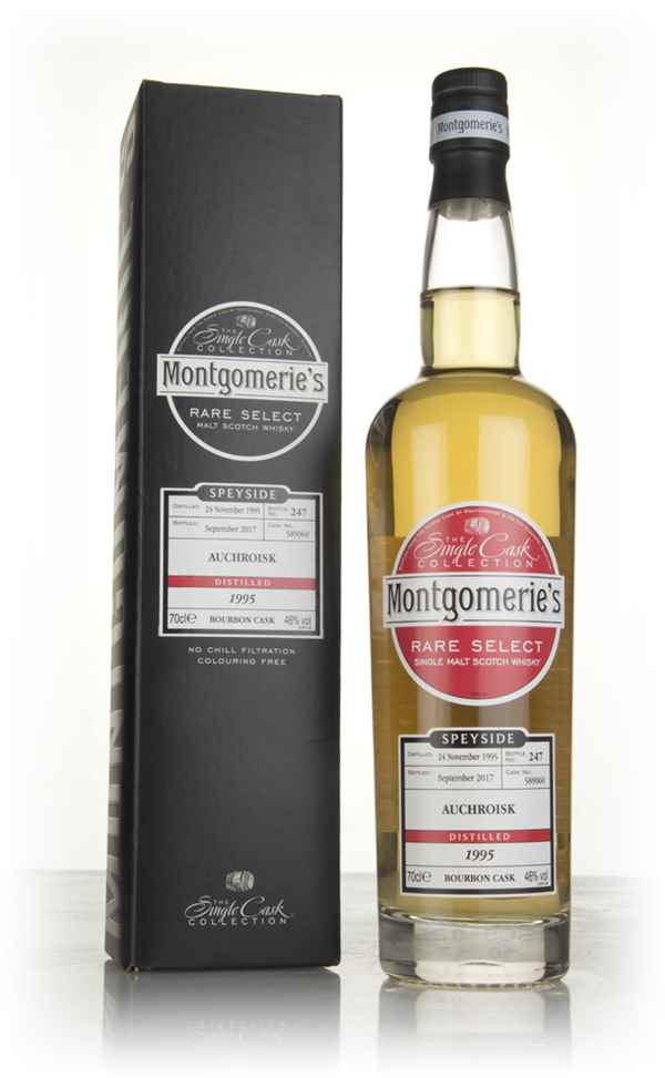 Auchroisk 21 Year Old 1995 (cask 589060) - Rare Select (Montgomerie's)