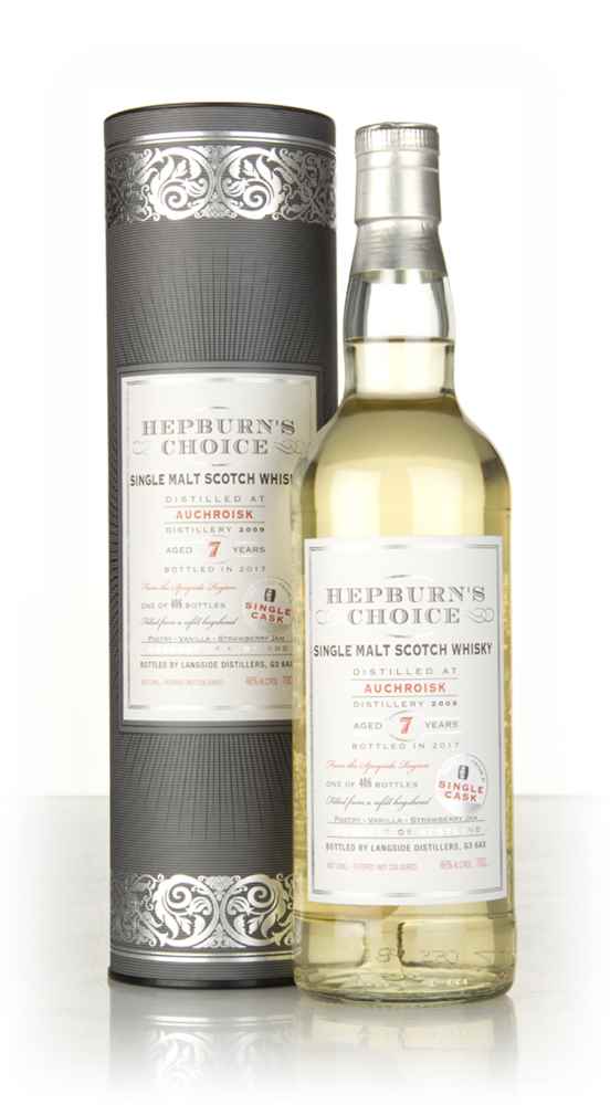 Auchroisk 7 Year Old 2009 - Hepburn's Choice (Langside)