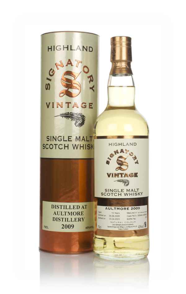 Aultmore 10 Year Old 2009 (casks 305642 & 305643) - Signatory