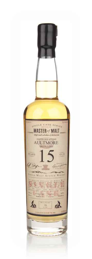 Aultmore 15 Year Old 1997 - Single Cask (Master of Malt)