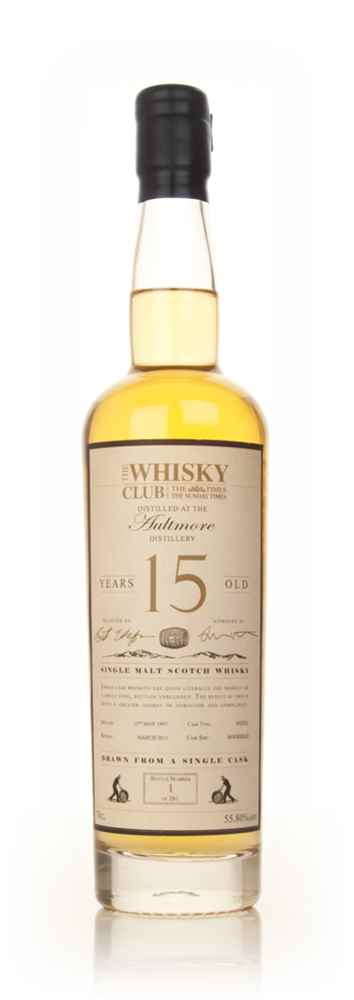 Aultmore 15 Year Old 1997 (The Whisky Club)