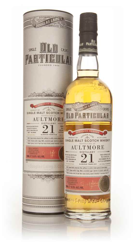 Aultmore  21 Year Old 1991 (cask 10060) - Old Particular (Douglas Laing)