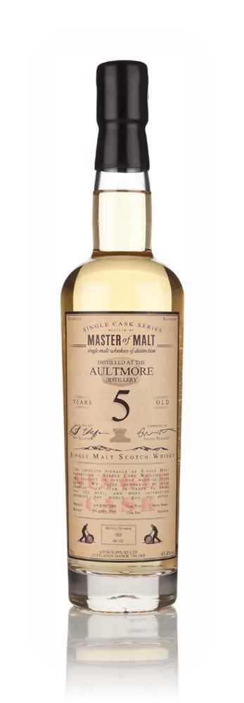 Aultmore 5 Year Old 2009 - Single Cask (Master of Malt)